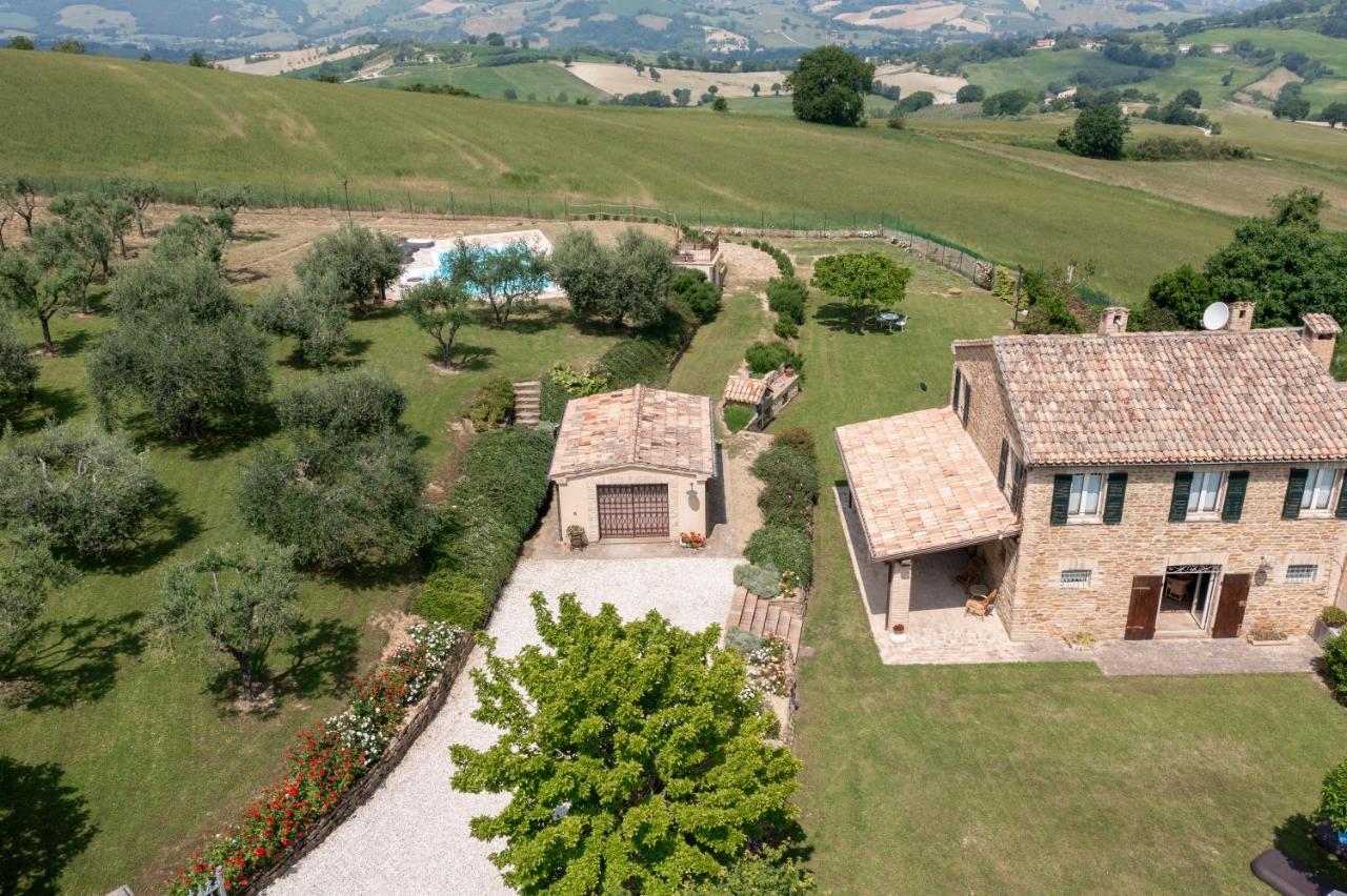 Casa Lucia - Con Piscina Fano-Urbino-Pesaro Villa Fratte Rosa Exterior photo