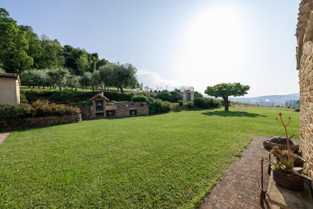 Casa Lucia - Con Piscina Fano-Urbino-Pesaro Villa Fratte Rosa Exterior photo
